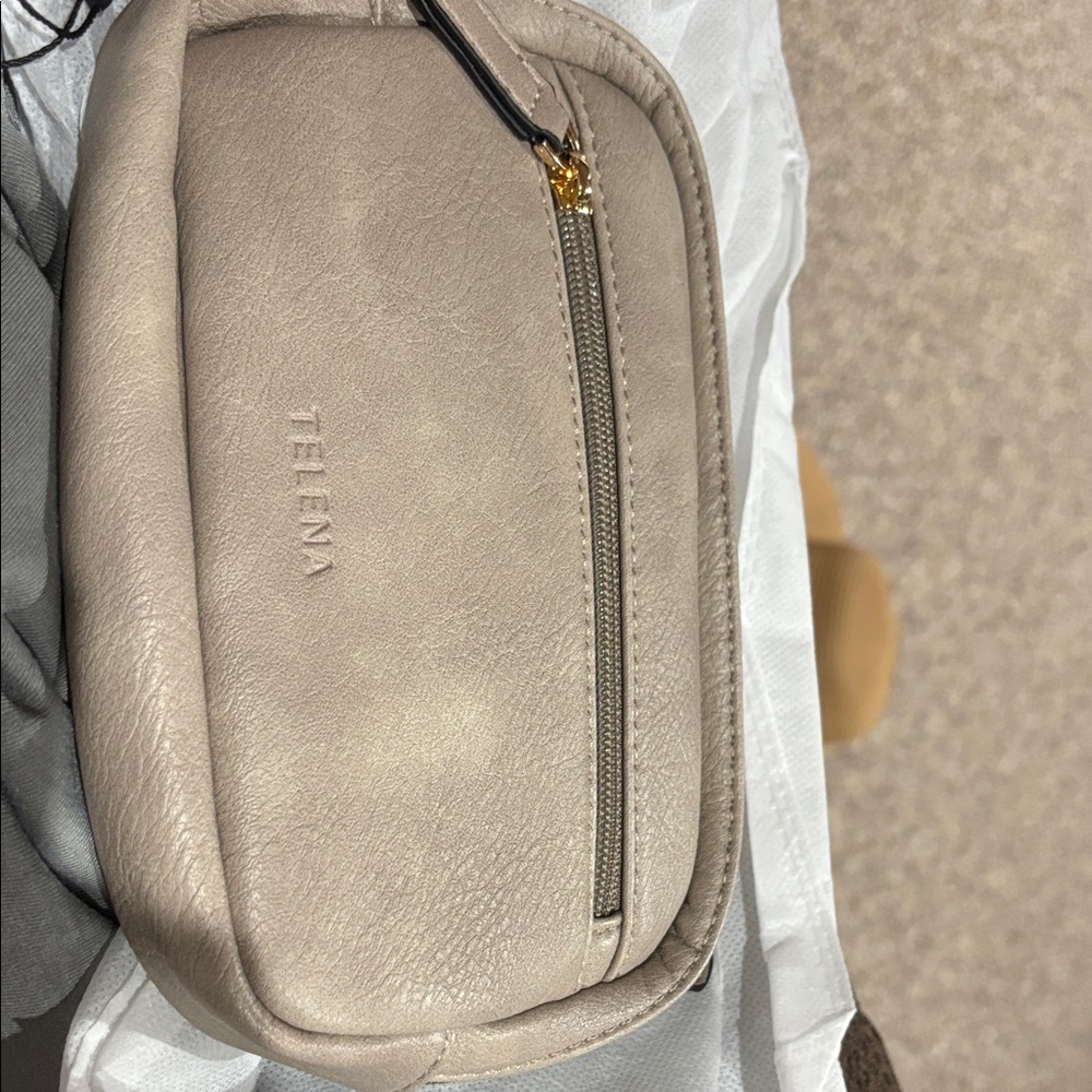 Cream Crossbody Bag